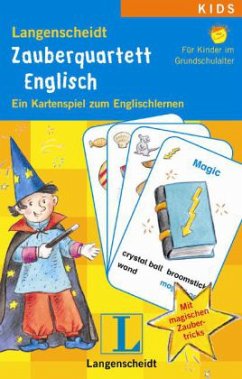 Cover Langenscheidt Zauberquartett Englisch (Kartenspiel)