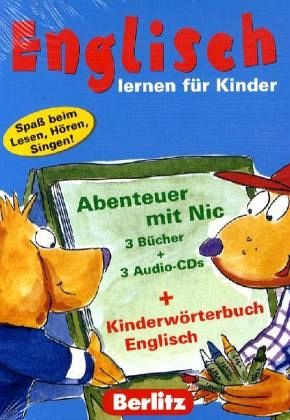 Berlitz Englisch lernen für Kinder, 4 Bücher u. 3 Audio-CDs