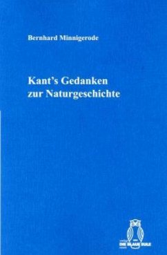 Cover Kant's Gedanken zur Naturgeschichte
