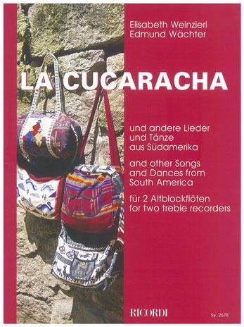 La Cucaracha, für 2 Altblockflöten