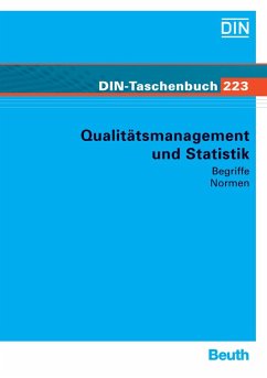 Qualitätsmanagement und Statistik - Begriffe - DIN Deutsches Institut für Normung e. V. (Hrsg.)