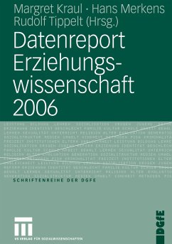 Datenreport Erziehungswissenschaft 2006 - Merkens, Hans (Hrsg.)