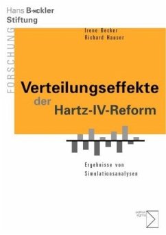 Verteilungeseffekte der Hartz-IV-Reform - Becker, Irene;Hauser, Richard