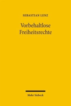 Cover Vorbehaltlose Freiheitsrechte