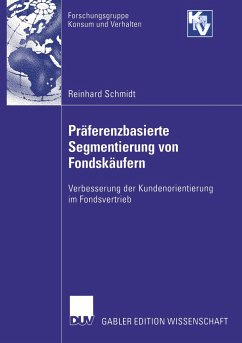 Präferenzbasierte Segmentierung von Fondskäufern - Schmidt, Reinhard