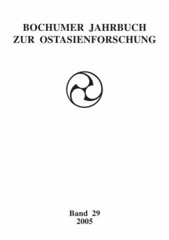 Bochumer Jahrbuch zur Ostasienforschung