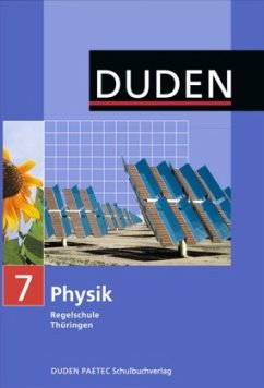 Cover 7. Klasse, Lehrbuch / Duden Physik, Ausgabe Regelschule Thüringen