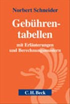 Gebührentabellen - Schneider, Norbert