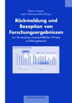 Rückmeldung und Rezeption von Forschungsergebnissen - Kuper, Harm / Schneewind, Julia (Hgg.)