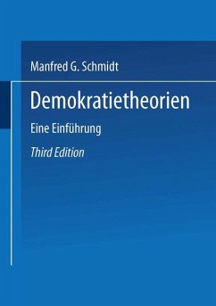 Demokratietheorien - Schmidt, Manfred G.