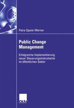 Public Change Management - Speier-Werner, Petra