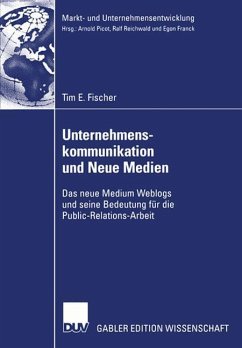 Unternehmenskommunikation und Neue Medien - Fischer, Tim E.