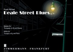 Cover Beale Street Blues op.91, Trompete und Klavier, Klavierpartitur und Stimme