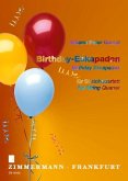 Birthday-Eskapaden für Streichquartett, Partitur und Stimmen