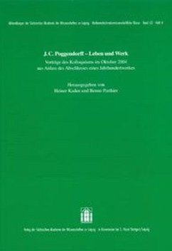 J. C. Poggendorff - Werk und Leben. - Kaden, Heiner;Parthier, Benno