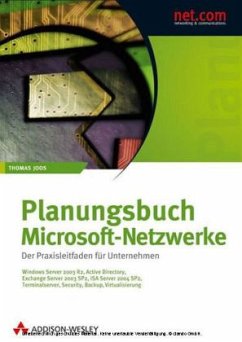 Planungsbuch Microsoft-Netzwerke, m. CD-ROM - Joos, Thomas