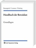 Grundlagen / Handbuch der Beweislast