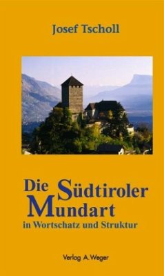 Cover Die Südtiroler Mundart in Wortschatz und Struktur