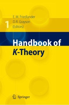 Handbook of K-Theory, m. 1 Buch, m. 1 E-Book - Friedlander, Eric M. / Grayson, Daniel R. (eds.)