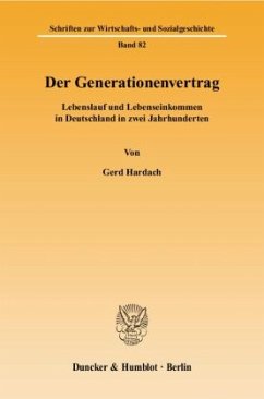Cover Der Generationenvertrag.