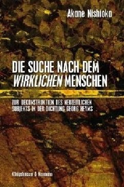 Cover Die Suche nach dem wirklichen Menschen