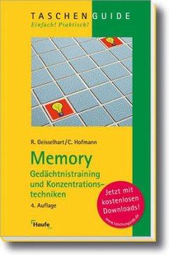 Memory, Gedächtnistraining und Konzentrationstechniken - Geisselhart, Roland; Hofmann, Christiane