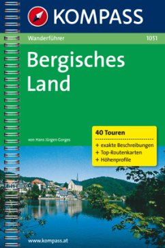 Cover Kompass Wanderführer Bergisches Land