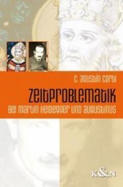 Cover Zeitproblematik bei Martin Heidegger und Augustinus