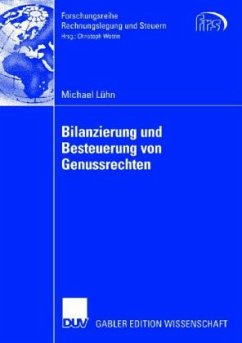 Bilanzierung und Besteuerung von Genussrechten - Lühn, Michael
