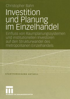Investition und Planung im Einzelhandel - Bahn, Christopher