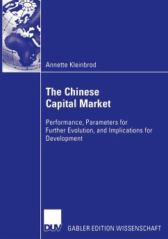 The Chinese Capital Market - Kleinbrod, Annette