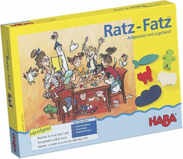 HABA 4566 - Ratz Fatz, Mitmach-Spiel - Bei bücher.de immer portofrei