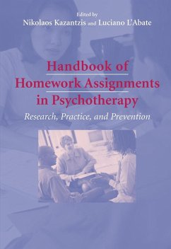 Handbook of Homework Assignments in Psychotherapy - Kazantzis, Nikolaos / L'Abate, Luciano (eds.)