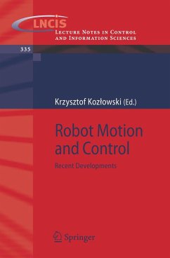 Robot Motion and Control - Kozlowski, Krzysztof (ed.)