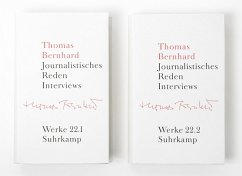 Werke 22. Journalistisches Reden Interviews - Bernhard, Thomas