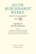 Jacob Burckhardt Werke Bd. 16: Die... - Bild 1