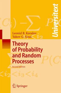 Theory of Probability and Random Processes - Koralov, Leonid;Sinai, Yakov G