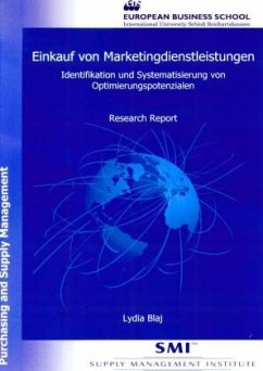 Cover Einkauf von Marketingdienstleistungen.