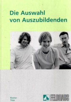 Cover Die Auswahl von Auszubildenden