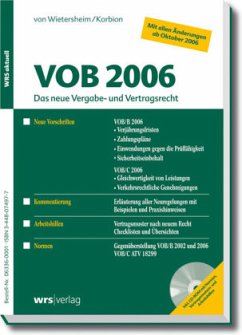 VOB 2006, m. CD-ROM - Wietersheim, Mark von; Korbion, Claus-Jürgen