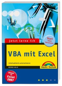 Jetzt lerne ich VBA mit Excel - Held, Bernd
