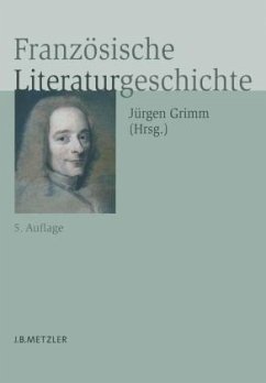 Französische Literaturgeschichte - Grimm, Jürgen (Hrsg.)