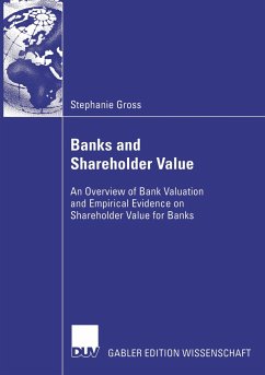 Banks and Shareholder Value - Gross, Stephanie