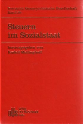 Steuern im Sozialstaat Steuern im Sozialstaat