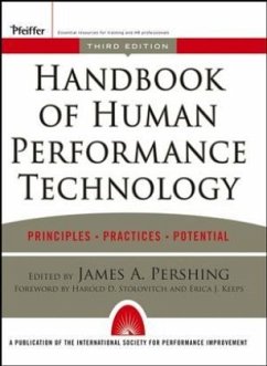 Handbook of Human Performance Technology - Strolovich, Harold D.; Keeps, Erica J.; Pershing, James