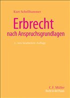 Cover Erbrecht nach Anspruchsgrundlagen