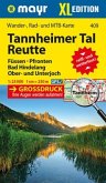 Mayr Karte Tannheimer Tal, Reutte