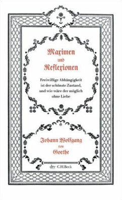 Cover Maximen und Reflexionen
