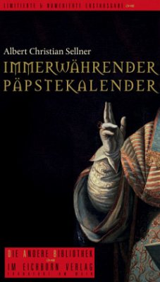 Immerwährender Päpstekalender - Sellner, Albert Chr.