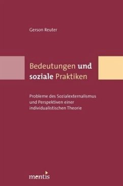 Bedeutungen und soziale Praktiken - Reuter, Gerson